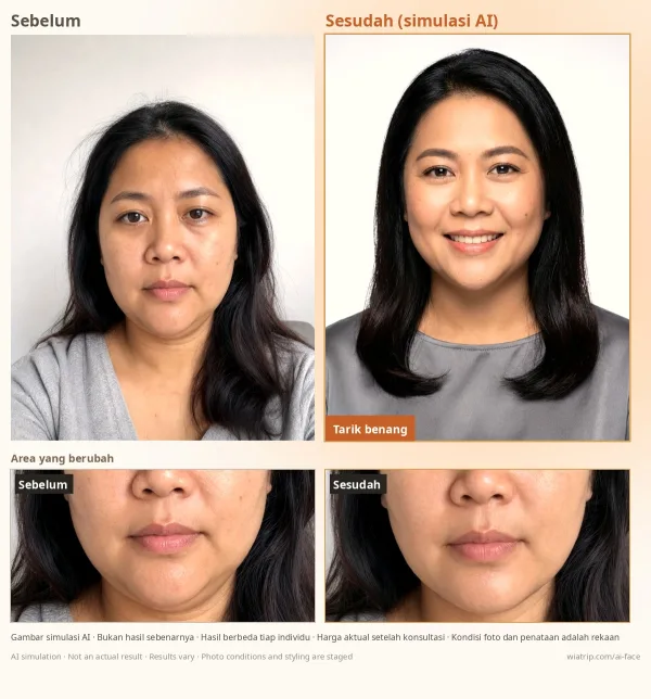 Contoh kartu hasil perkiraan AI