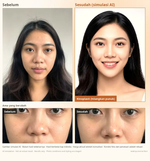 Contoh kartu hasil perkiraan AI