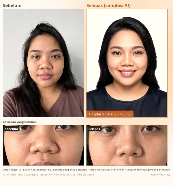 Contoh kad hasil anggaran AI