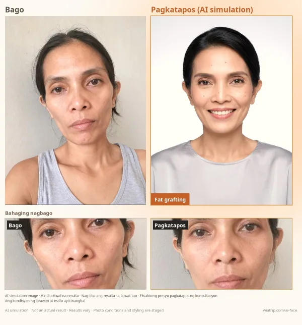 Halimbawang card ng resulta ng AI na tantiya